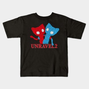 Unravel 2 Friends Kids T-Shirt